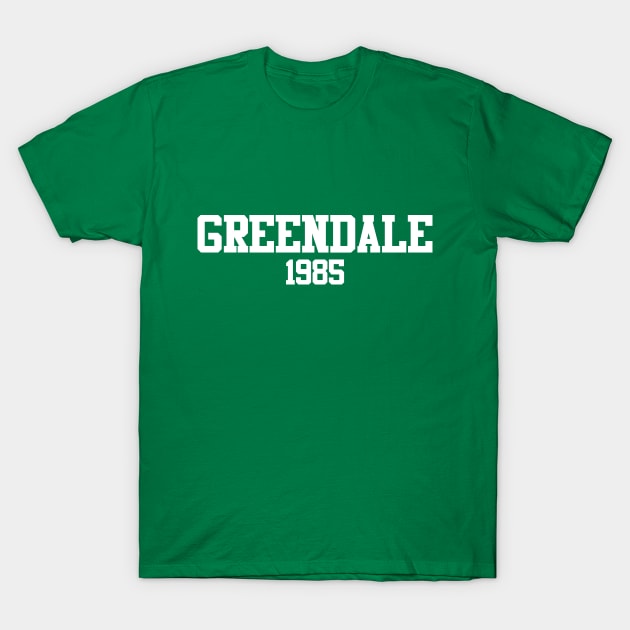 Greendale 1985 T-Shirt by GloopTrekker